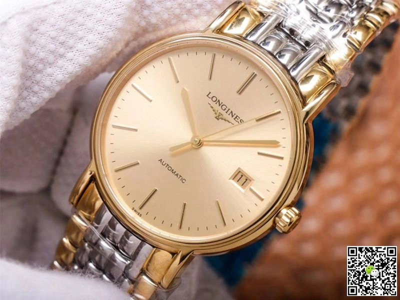 Longines Presence L4.921.2.32.7 RM Factory 1:1 Best Edition Replica Watch Gold Dial